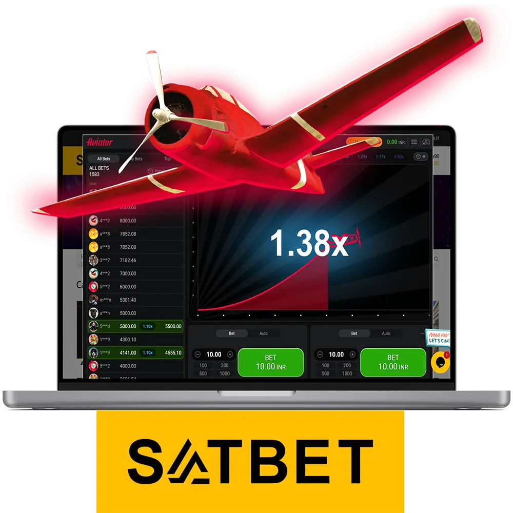 Win money by playing the Aviator game at the Satbet.