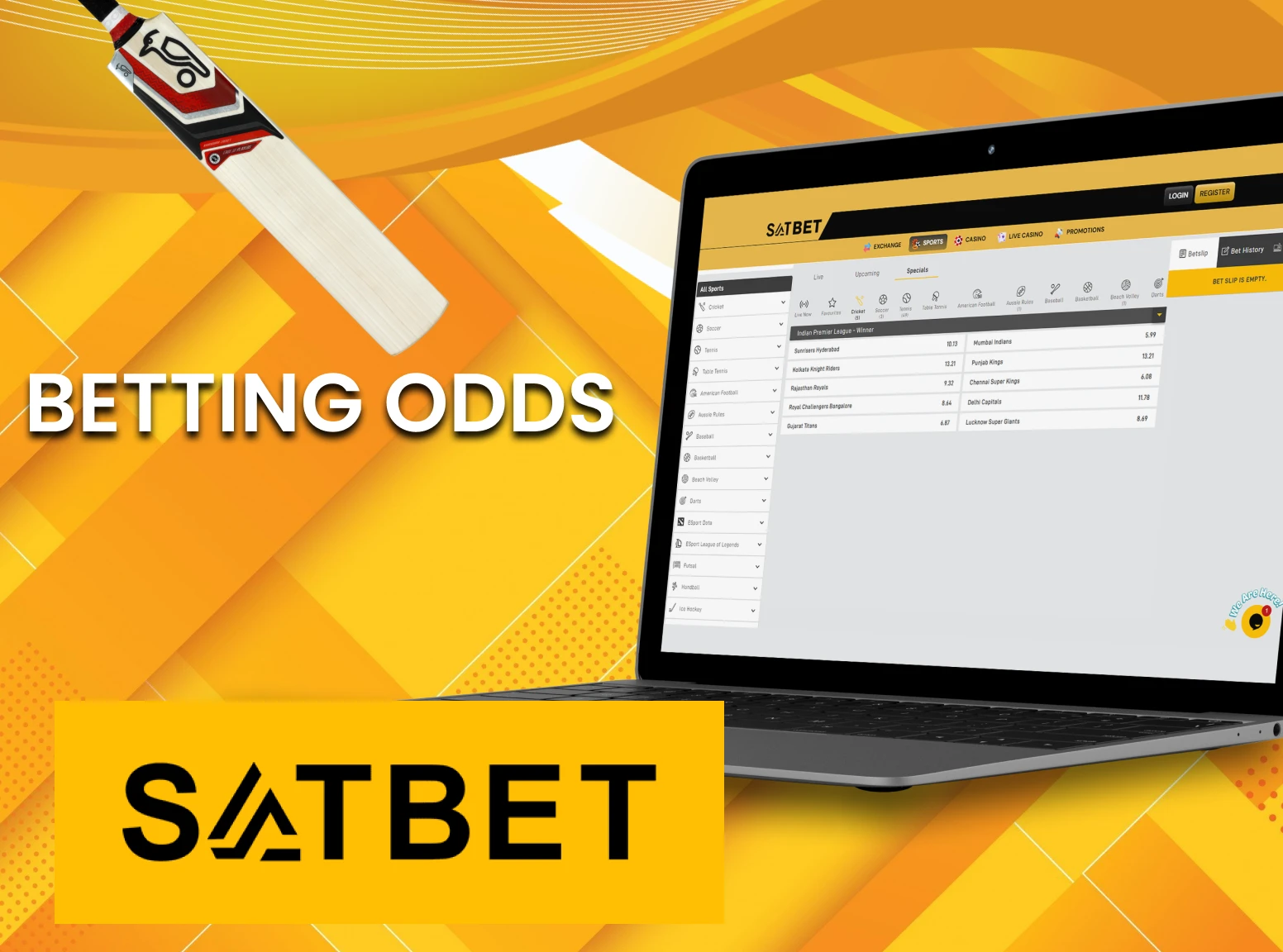 We will tell you about the IPL 2024 betting odds on Satbet.